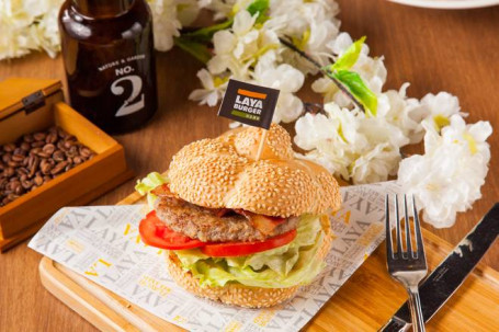 Jié Kè Hòu Niú Zhī Jiā Gē Bǎo Mr. Burger Con Manzo Spesso