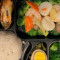 Cb7. Bǎi Jiā Lì Dài Zi Xiā Qiú Biàn Dāng Scallop Prawn With Broccoli Bento