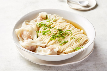 Zuppa Di Noodle Wonton Di Maiale Con Gamberetti