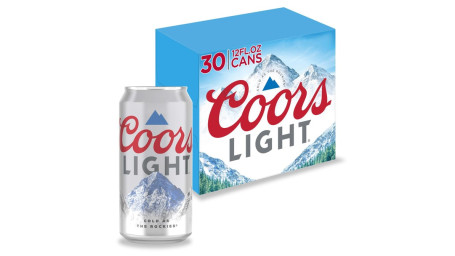 Coors Light Can 30Ct 12Oz