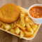 Breaded Rissole And Chips