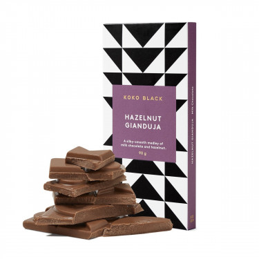 Gianduja Milk Chocolate Block