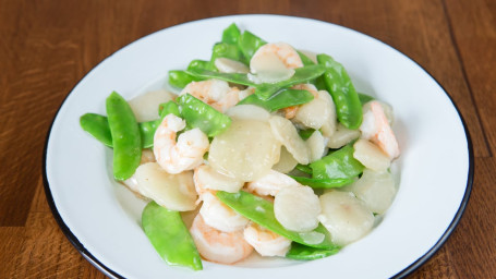 Shrimp Snow Peas Xuě Dòu Xiā