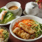 Chūn Juǎn Liáng Bàn Mǐ Fěn Tào Cān Cold Mixed Rice Noodles With Spring Roll Combo