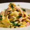 Fettucine Bacon Cabonara