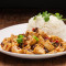 Mapo Tofu, Chili And Minced Pork With Rice And Soft Drink