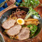 tún gǔ jiàng yóu chā shāo lā miàn Tonkotsu Ramen with Basted Meat and Soy Sauce