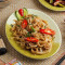 Ròu Sī Chǎo Bǎn Tiáo Stir-Fried Flat Noodles With Pork Strips