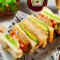 Lào Lí Hǎi Xiān Zǒng Huì Sān Míng Zhì Tào Cān Seafood Club Sandwich With Avocado Combo