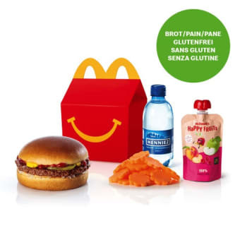 Hamburger Happy Meal Con Panino Senza Glutine