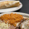 B. 1 Chicken Quesadilla, 1 Chile Relleno, Rice Beans