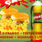 2 X Frango Fritas C/ Cheddar Guaraná 2 Lts