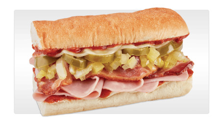 The Spicy Hawaiian Pizza Sub