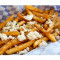 Fries Topped With Greek Feta And Oregano