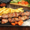 Shish Kebab Con Patatine Fritte