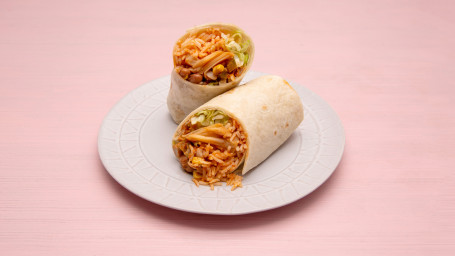 Jackfruit El Pastor Burrito