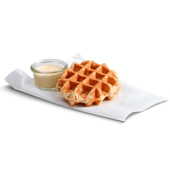 Waffle Con Crema Pasticcera