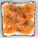 Salmon Toast (D)