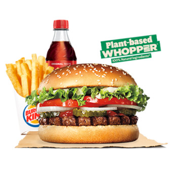 Menù Whopper A Base Vegetale