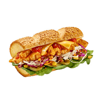 Menu Economico Sandwich Chicken Fajita