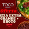 Pizza Extra Grande Broto Doce