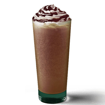 Frappuccino Alla Crema Di Cioccolato Con Gocce Di Java