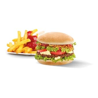 Burger Vecchia Scuola Con Max Fries Gratis