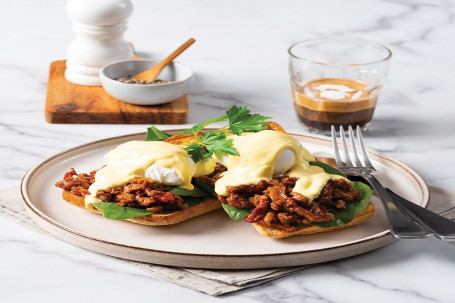 Hoisin Duck Eggs Benedict Kj)