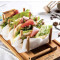 fēi lì zhū zhǎng fǎ qīng shí Pork Filet Baguette Light Meal