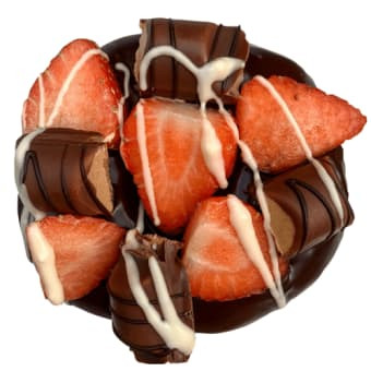 Palla Di Cioccolato Alla Fragola