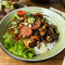 Smoke Salmon Soba Salad