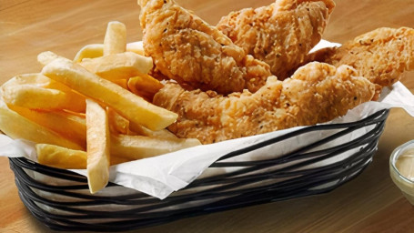 Sweet Red Chili Tenders W/Fries Basket