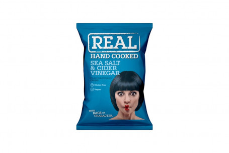 Real Crisps Salt Malt Vinegar