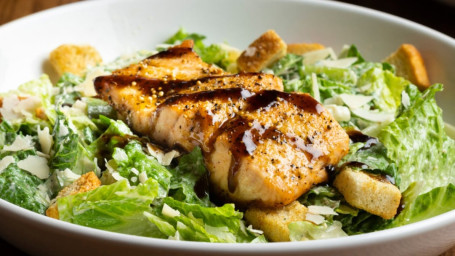 Insalata Caesar Con Salmone Balsamico Arrosto