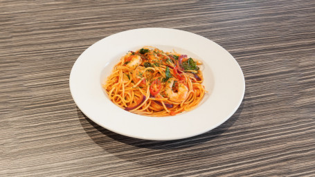 Spaghetti King Prawns