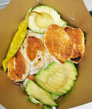 Avocado And Halloumi Box