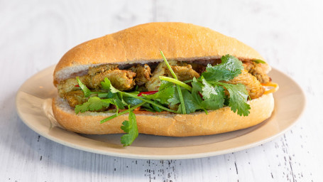 Grilled Lemongrass Chicken Baguette