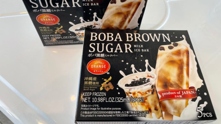 Boba Brown Sugar Milk Ice Bar