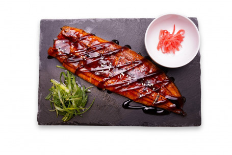 Grilled Teriyaki Eel With Bento (Rice And Side Dish)