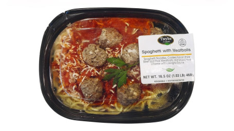 Spaghetti Polpette Pasto Singolo, 16.5 Oz.