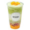 Coconut Mango Melon Ice Slush Oolong Tea