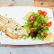 Grilled Fillet Seabass Served With House Salad