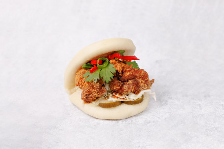 Spicy Chicken Karaage Bao