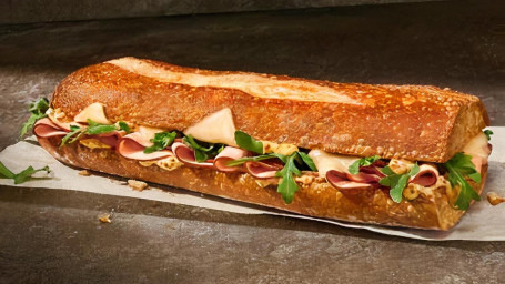 Nuovo Prosciutto Foresta Nera Gouda Fuso Baguette Tostata