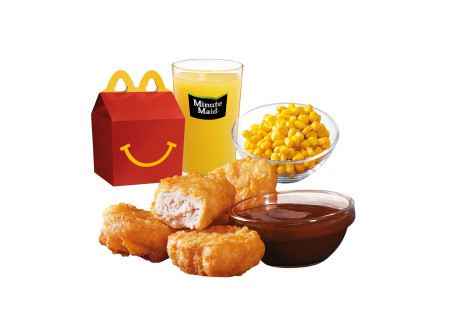 Happy Meal Chicken Mcnuggets (4 Pezzi Kāi Xīn Lè Yuán Cān Mài Lè Jī (4Jiàn