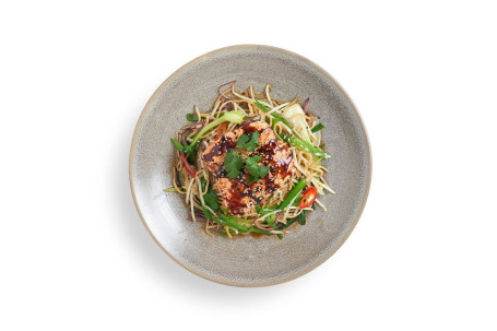 Salmone Teriyaki Soba (Può Contenere Piccole Ossa)