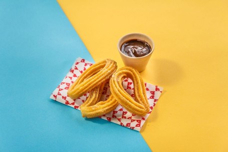 3 Churros Con Ganache Al Cioccolato (V)