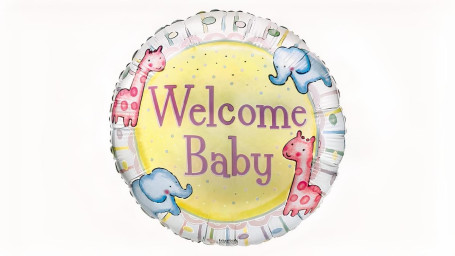 Palloncino Di Benvenuto Baby 17''