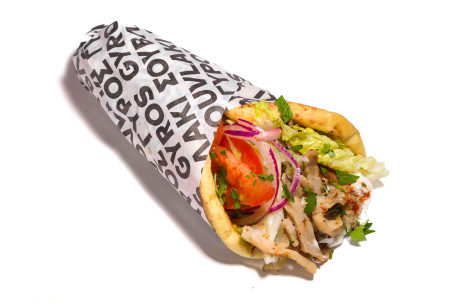 Light Pork Gyros Wrap