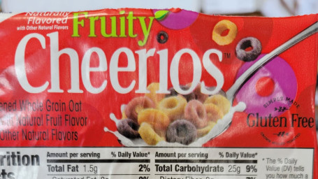 Fruity Cheerios Cereal